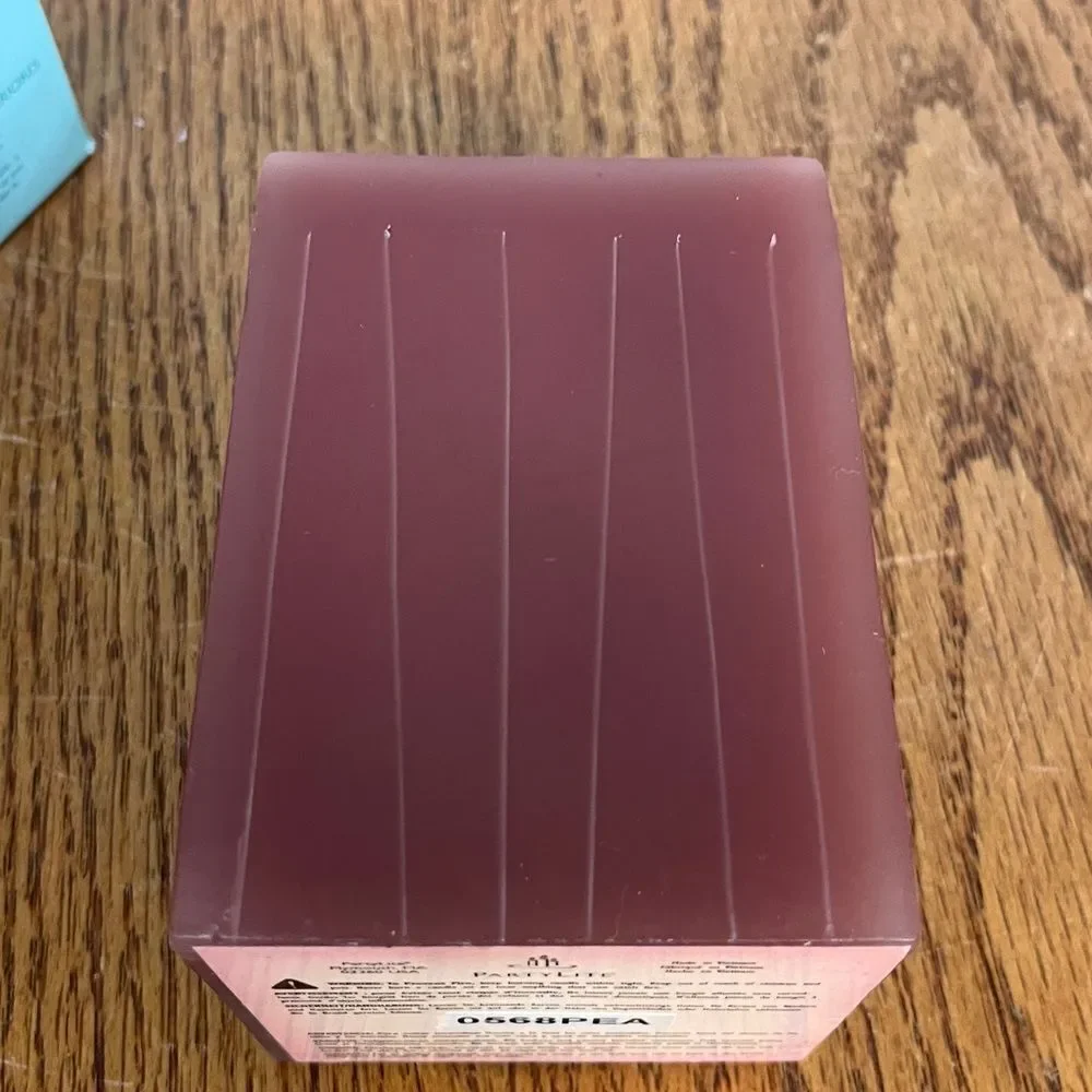 PartyLite Exptic Spice 3x4” Square Pillar New in box - Picture 5 of 5